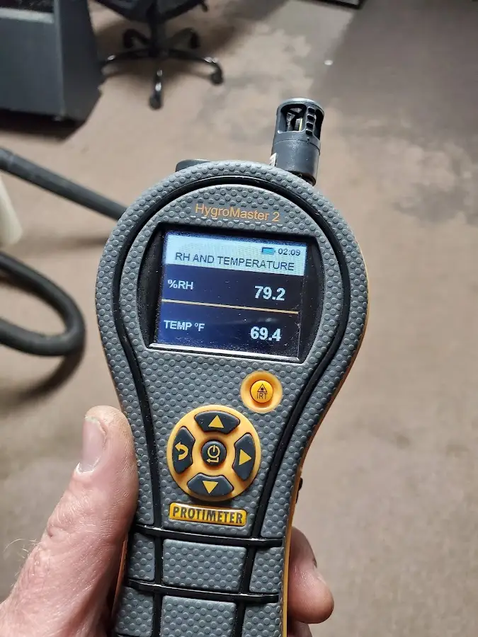 Moisture meter humidity assessment for Fire & Smoke Damage Restoration in Westfield